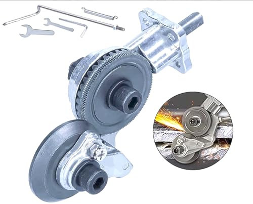 IUSOT Electric Drill Plate Cutter, Sheet Metal Cutter Accessories, Metal Sheet Cutter, Electric Drill Shears Attachment Nibbler for Cutting Iron, White Sheet, Steel, Copper, Aluminum