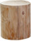 KONTONTY Baumstumpfhocker für den Außenbereich Tritthocker aus Holz Glatte Oberfläche multifunktionaler Hocker zum Sitzen