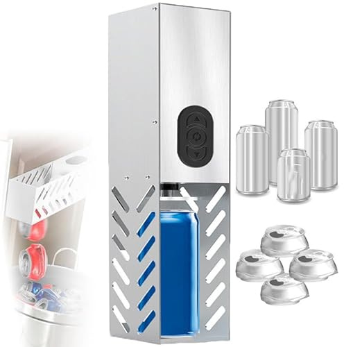 SBCGFY Can Crusher, Wall Mounted Plastic Water Bottle Crusher, Recycling Tool, Suitable for Office, Restaurant