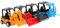 HEMOTON 4 Pièces Véhicule inertiel playmobile pour Enfants d'intérieur pour Enfants de Voiture en Plein air de de Voiture Plastique Colorful