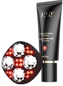 FAQ 411 Massaggiatore A Microcorrente + Siero Body Sculpt Set | Massaggiatore Microcorrente, Siero Corpo, Acido Ialuronico, Drenaggio Linfatico, LED, Cellulite, Tono, Rassodante