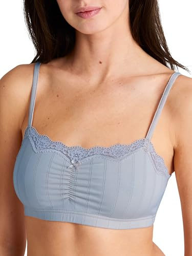 CALIDA Etude Toujours Bustier Damen | aus hochwertiger Baumwolle, mit feinem Nadelzug
