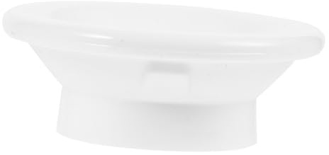FRCOLOR White Resin Urinal Part Universal Strainer Small Urinal Stoppers Protective Cover Minimize Odors Bathroom Toilet Drain Stopper for Home and Commercial Use