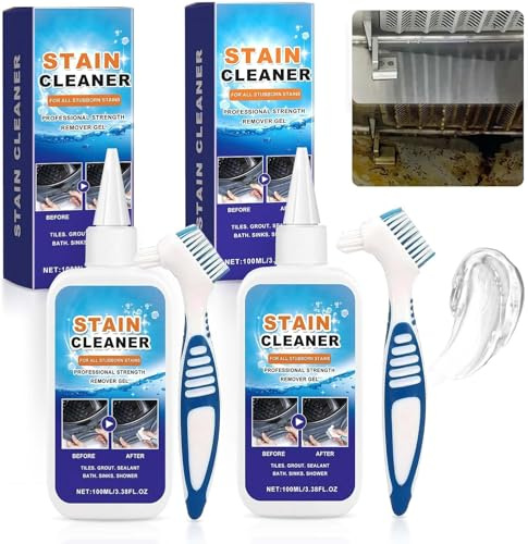 Eliminación De Manchas Domésticas De Gel, Limpiador De Lavadora Para Limpiar La Lechada, Gel Limpiador De Manchas Para Lavadora, Cocina, Fregadero De Baño, Azulejos, Lechada (2)