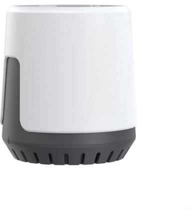 Smart Pluviometro digitale Wi-Fi con monitoraggio remoto app, sensore di precipitazioni 0-9999 mm, resistente al gelo per irrigazione del giardino, per rainpoint per gateway, bianco (A)