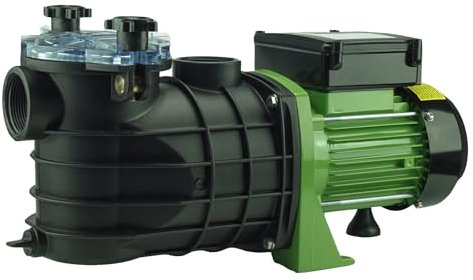 TRUTZHOLM Schwimmbadpumpe Poolpumpe Filterpumpe Umwälzpumpe Pumpe 550W 10.000 l/h oder 800W 15.000 l/h für Pools mit 30.000 Litern oder 45.000 Litern (550W / 10m³l/h)