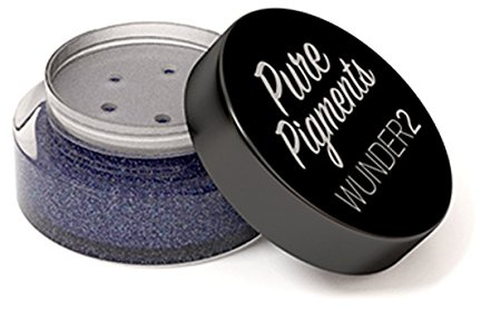 WUNDERBROW PURE PIGMENTS Ultra-Fine Loose Color Powders for Eye Makeup - Glitter Eyeshadow, Midnight Blue Colour