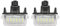 Duokon LED Number Plate Lights - 1 Pair, Fit for Yaris, Vios, Auris
