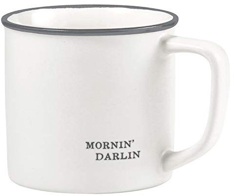 Creative Brands SB Design Studio Face to Face Coffee Cup/Mug, 16-Ounce, Mornin' Darlin'