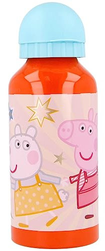 BOTTIGLIA PICCOLA IN ALLUMINIO 400 ML PEPPA PIG Stor
