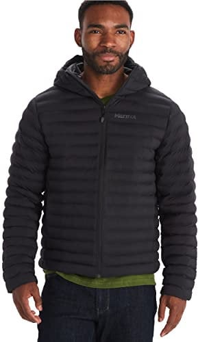 Marmot Herren Echo Featherless Hoody, Ultra-leichte isolierte Winterjacke, warme Outdoorjacke mit Kapuze, wasserabweisende Steppjacke, winddichte Funktionsjacke mit kleinem Packmaß