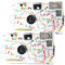 Lot de 2 appareils photo jetables 1A Photo PORST I Mog Di Blanc