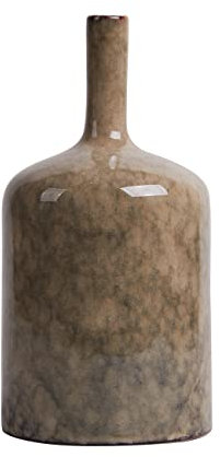 HAUCOZE Vase en Fleur Moderne Décor Cadeau Fleur Sculpture Figurine Maison Décoration Statue Arts Vase en Céramique 20cm