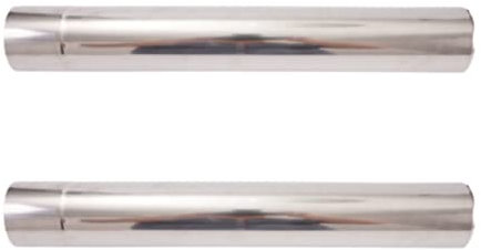 CNANRNANC Kaminrohr aus Edelstahl, Ofenrohr Edelstahl Rundrohr Rostfreies Kaminrohr Schornstein Sanierung Rauchrohr Ofenrohr Abgasrohr für Sichere Ableitung Von Verbrennungsgasen, Ø 6cm