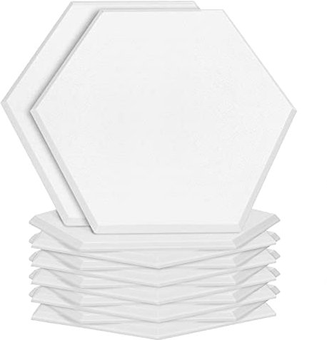 VVLXRIC Schallschutz Tapete Geräuschunterdrückungsoptimierter Sound Schallschutz Platten Knickfest und Verschleißfest Akustikpaneele für Decken,Tür,Wanddekoration und Akustische Behandlung 12 Stück