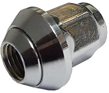 TRACER 1x Radmutter M12x1,5 60° Kegelbund 2 teilig für Originale Mazda Felgen SW 19mm kompatibel mit Mazda