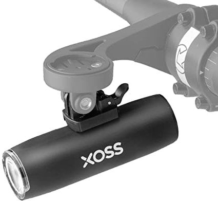 XOSS XL800 Bike Light,Bicycle Headlight Rechargeable,IPX7 Waterproof,800 Real Lumens with Bright Light Easy to Install for All Bikes MTB