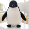 BYNYXI 60cm Stofftier Pinguin Plüschtier, Süßes Cartoon Kissen Groß, Weiches Flauschiges Kuscheltier zum Kuscheln, Geschenk für Kinder Mädchen Jungen