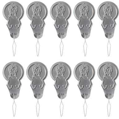 Infila Ago, 10 Pezzi Infila Ago in Alluminio, Classici Infila Aghi, Alluminio Infila Ago per Cucire a Mano, Strumenti per il Cucito Fai Da Te