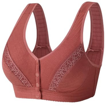 SCOCCA BHS mit Frontverschluss, bequemer BH für Senioren, einzigartig für Frauen entworfen Push-up-BH für Frauen