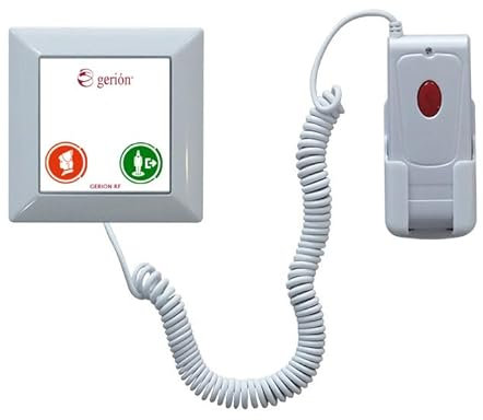 Pulsador Inalámbrico de Llamada/Cancelación de Cama Gerión RF