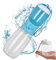 Shengxi Bouteille d'eau pour Chien Gourde pour Chat avec 100g Récipient de Nourriture Distributeur d'eau Étanche pour Chien pour Promenade Voyage Extérieur (Bleu, 550ML)