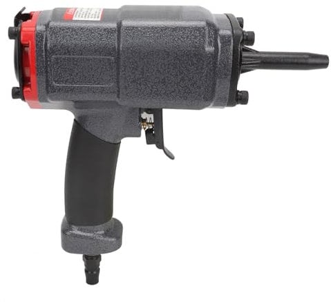 Pneumatic Air Nail Puller, Portable Denailer Tool Aluminum Anti Slip Nail Remover Tool Woodworking Tool with Trigger for Wood Maintenance 0.4-0.7 Mpa