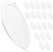 LED ATOMANT Pack 20x Downlight LED Panel Redondo 220mm 18W, Color Blanco Frio (6500K), Corte 190-205mm, 1650 lumenes, Driver integrado, Para Techo Cocina Baño