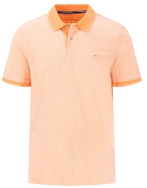 FYNCH-HATTON Piquè-Poloshirt in Two-Tone-Optik Sunny orange/L