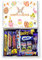 QLV Easter Chocolates Selection Box. Letterbox Gift Assortment Featuring 10 x Chocolate Bars. Perfect for an Egg Hunt, Chocolate Hamper or Chocolate Lovers Gifts.