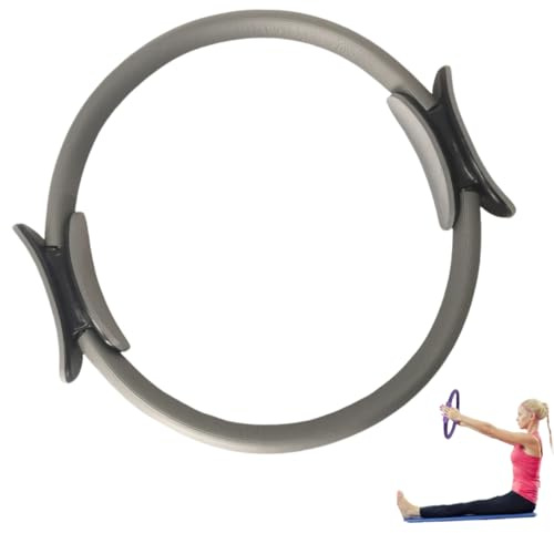 Generisch Pilates Ring Kreis Set 13-teilige Pilates Ausrüstung Zubehör für Home Workouts 9.8 Pilates Ball 12 Magic Circle Yoga Ring und Widerstand Bänder für Frauen Pilates Ringe