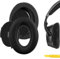 Geekria QuickFit - Cuscinetti auricolari di ricambio compatibili con cuffie Bose A30 Aviation, colore nero