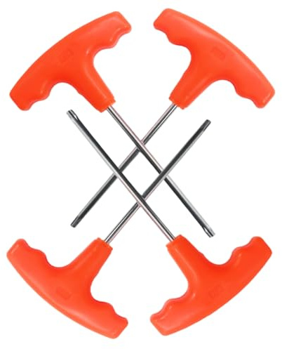 4-Pack T27 Torx Drive T-Handle Screwdriver for Stihl Husqvarna Chainsaws