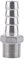 Raccord de Tuyau de Filetage Mâle Raccord de Queue de Tuyau de Barb BSP Acier Inoxydable SS304 (3/8x12mm)