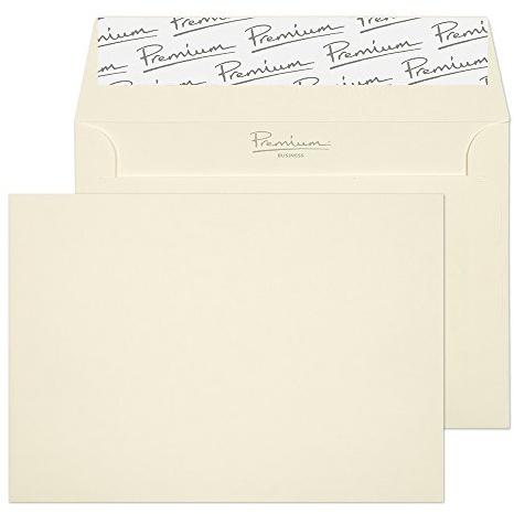 Blake Business - Oyster Wove Envelopes C6 (114 x 162mm) - Pack of 500 - Premium 120GSM - FSC Certified - Oyster Cream Envelopes - Business/Office Supplies - Laser & Printer Compatible (71880)
