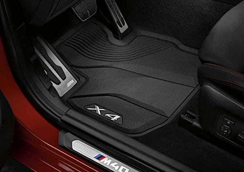 BMW Tapis de Sol d'origine X4 pour Toutes Saisons en Caoutchouc G02