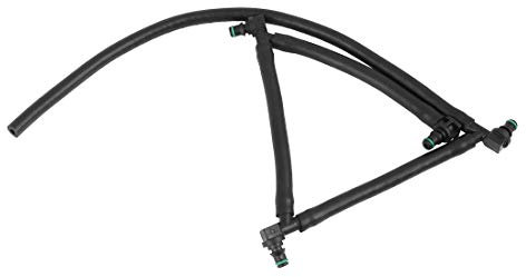 X AUTOHAUX Diesel Combustible Retorno Línea Manguera Fuga Tubería para Coche 3M5Q9K022DC