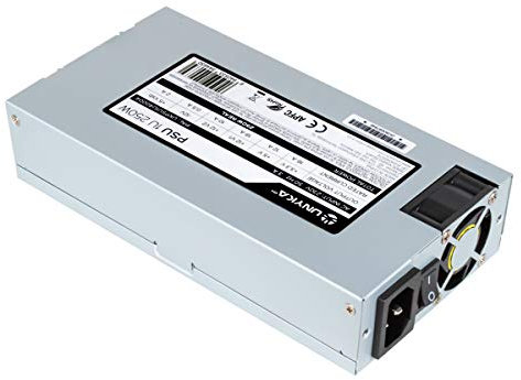 Unykach Fuente de Alimentación Flex 1U Estandar 250W, Ideal para Caja Rack 19 DE 1U