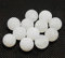 Perlin Edelstein Perlen 4mm Achat Stein Matt Set Kugel Naturstein Frosted Achatperle Halbedelstein Edelsteine Perle mit Loch zum auffädeln Schmuckperlen (Weiß)