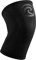 Rehband Ginocchiera sportiva per cross-fit e allenamento pesante, maniche al ginocchio, in neoprene da 5 mm, disponibile in diversi colori e dimensioni, unisex, colore: carbonio/nero, 1 pezzo, taglia