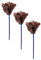 AC – Pack de 3 plumeros de Avestruz Extensible Premium – Plumas mas Grandes - Fabricado en plástico - Ligero y Duradero - Plumas Suaves, Lavable, Limpieza de Polvo – Extensible de 58 x 103 cm