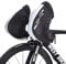 Handwärmer für Fahrrad E-Bike E-Scooter Scooter Elektro Fahrrad Roller, Winddicht & Wasserabweisend für Warme Hände im Winter Dank Handabdeckung Handschuhe mit Reflektoren, 1 Paar universell (Schwarz)
