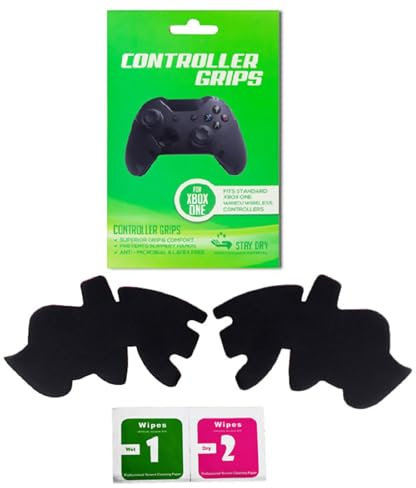 2X Anti-Rutsch-Silikon-Schutzhülle Skin Case Zubehör Set für Xbox One Controller Grip Gaming Griff