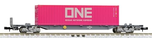 TOMIX 8751 N Spur JR Güterwagen Koki 106 Modell Vorheriges Modell Neue Farbe mit EINEM Container Modell Eisenbahn Modell Güterwagen
