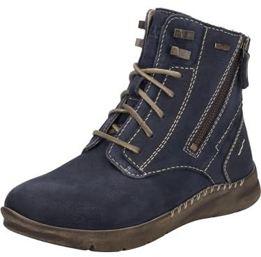 Josef Seibel Damen Schnürstiefeletten Conny 55,Weite G (Normal),Wechselfußbett,wasserdicht