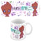 Guardians of the Galaxy Marvel Tasse à café en céramique Motif Groot Galaxy Eyes 325 ml
