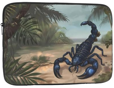 Blue Scorpion Laptop Sleeve 10 Zoll Stoßfest Schutzhülle Notebook Hülle Tablet Aktentasche Tragetasche Schwarz 10 Zoll