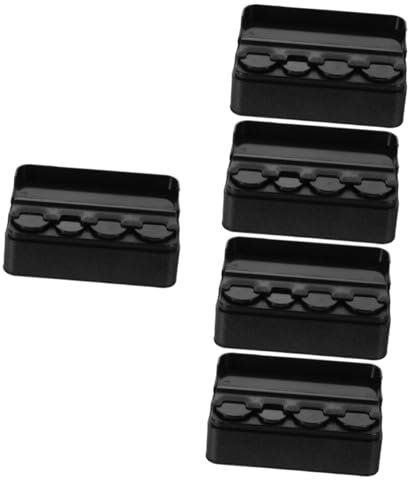 OUNONA Lot De 5 Boîtes De Rangement Pour Monnaie Organiseur De Voiture Distributeur De Monnaie