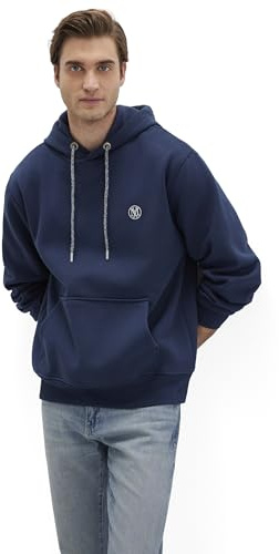 Mavi Herren Semi Basic Sweatshirts Hoodie Logo Hoodie
