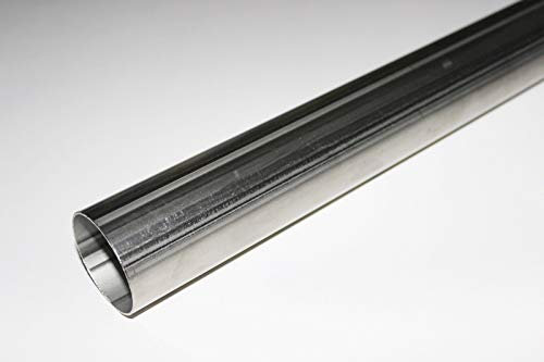 0,5mtr. 45mm 45x1,5mm Edelstahlrohr 1.4301 V2A Auspuffrohr 50cm Edelstahl Rohr